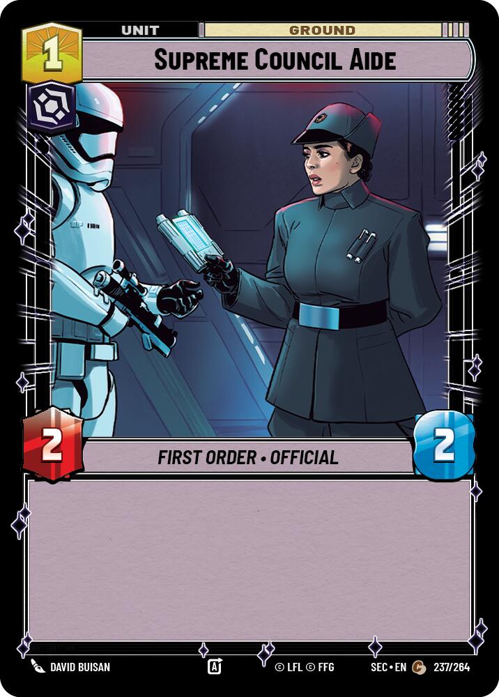 Supreme Council Aide (237/264) (237/264) [Secrets of Power] | Shuffle n Cut Hobbies & Games