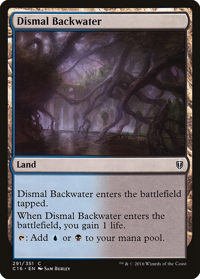 Dismal Backwater [Commander 2016] | Shuffle n Cut Hobbies & Games