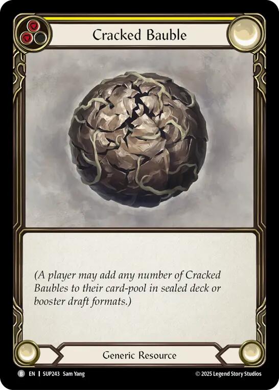 Cracked Bauble [SUP243] (Super Slam) | Shuffle n Cut Hobbies & Games