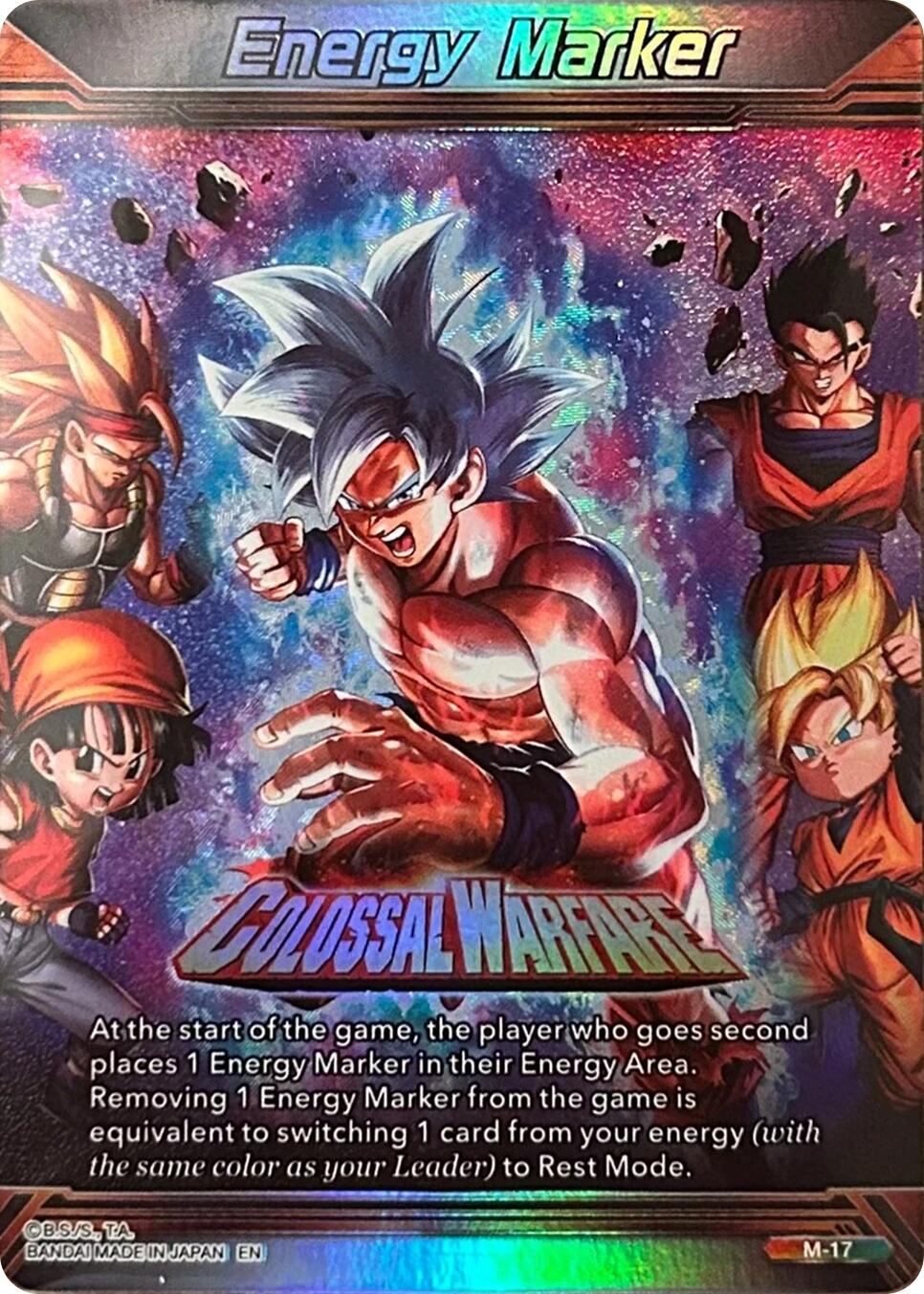 Energy Marker - Colossal Warfare (Silver) (M-17) [Prismatic Clash] | Shuffle n Cut Hobbies & Games