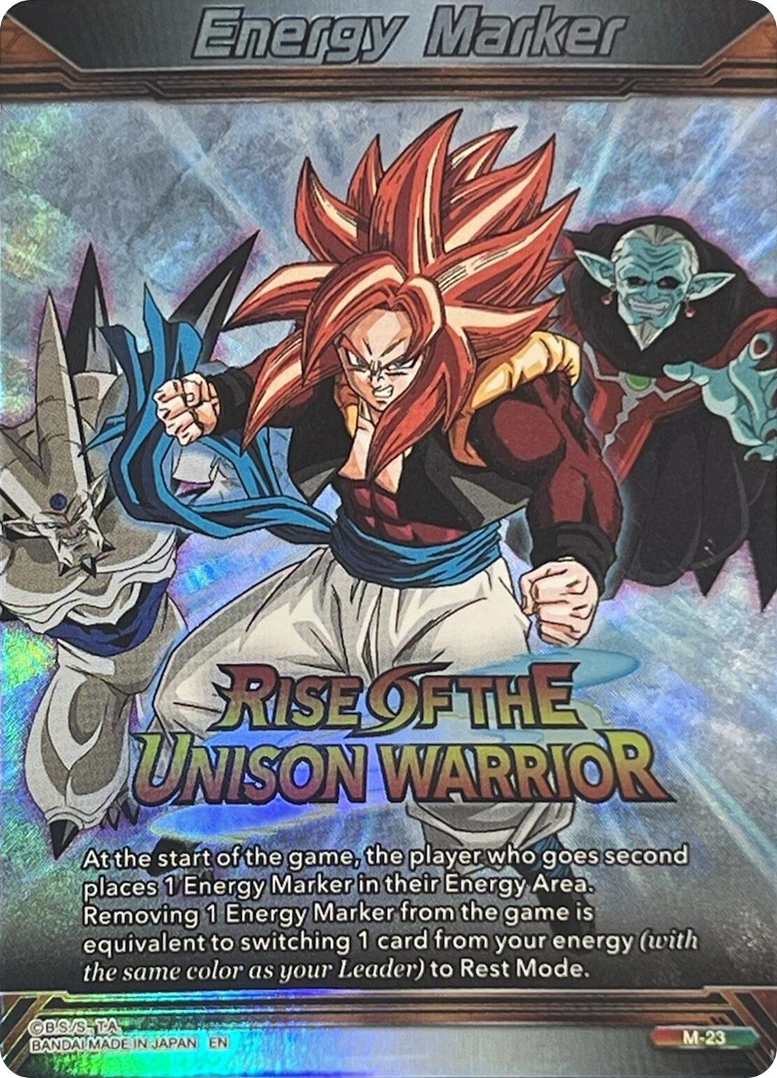 Energy Marker - Rise of the Unison Warrior (Silver) (M-23) [Prismatic Clash] | Shuffle n Cut Hobbies & Games