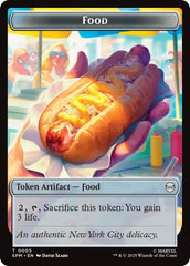 Food // Robot Double-Sided Token [Marvel's Spider-Man Tokens] | Shuffle n Cut Hobbies & Games