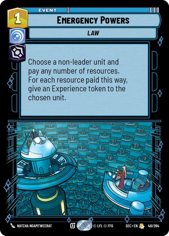 Emergency Powers (40/264) (40/264) [Secrets of Power] | Shuffle n Cut Hobbies & Games