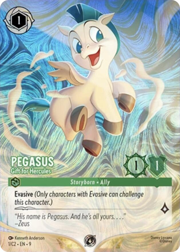 Pegasus - Gift for Hercules (1) [Promo Cards] | Shuffle n Cut Hobbies & Games
