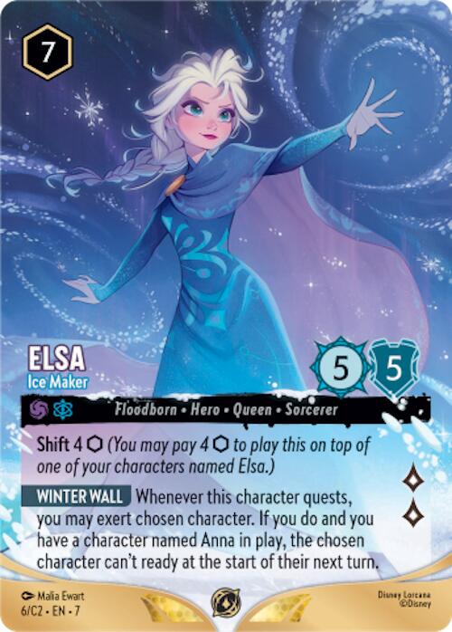 Elsa - Ice Maker (6) [Promo Cards] | Shuffle n Cut Hobbies & Games