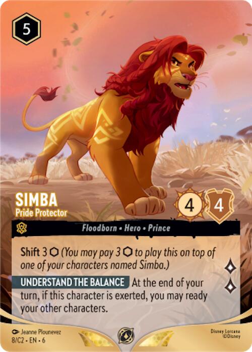 Simba - Pride Protector (8) [Promo Cards] | Shuffle n Cut Hobbies & Games