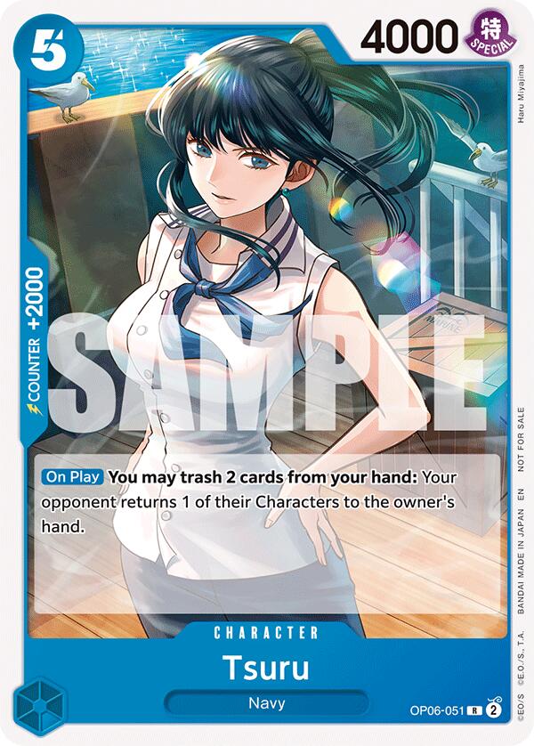 Tsuru (Tournament Pack 2025 Vol. 4) [One Piece Promotion Cards] | Shuffle n Cut Hobbies & Games