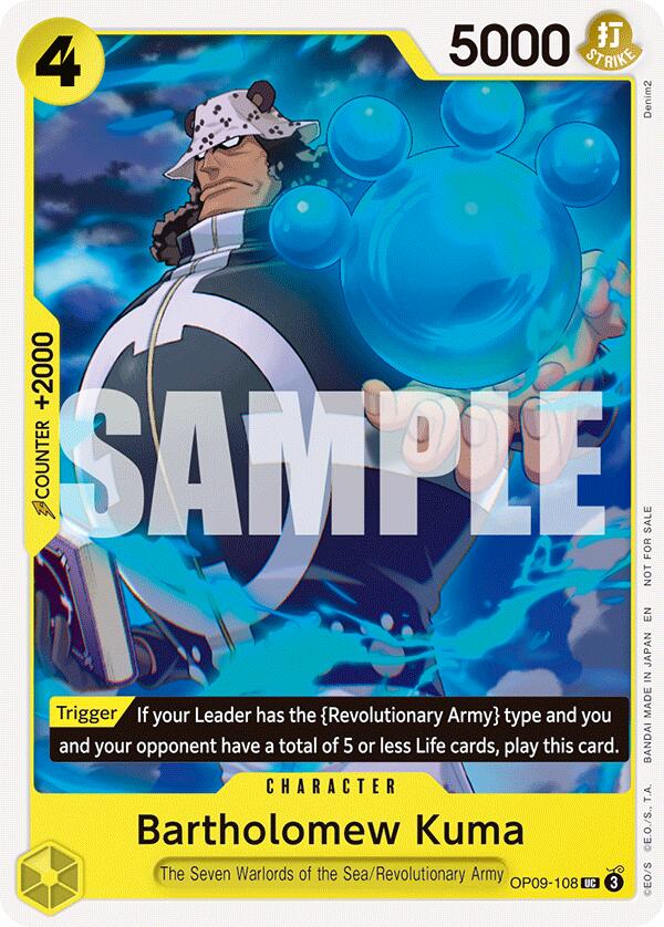 Bartholomew Kuma (Tournament Pack 2025 Vol. 4) [One Piece Promotion Cards] | Shuffle n Cut Hobbies & Games