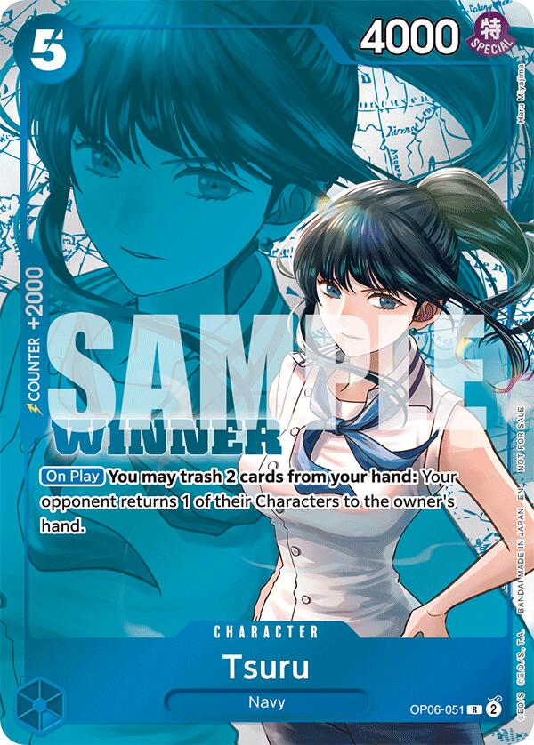 Tsuru (Winner Pack 2025 Vol. 4) [One Piece Promotion Cards] | Shuffle n Cut Hobbies & Games