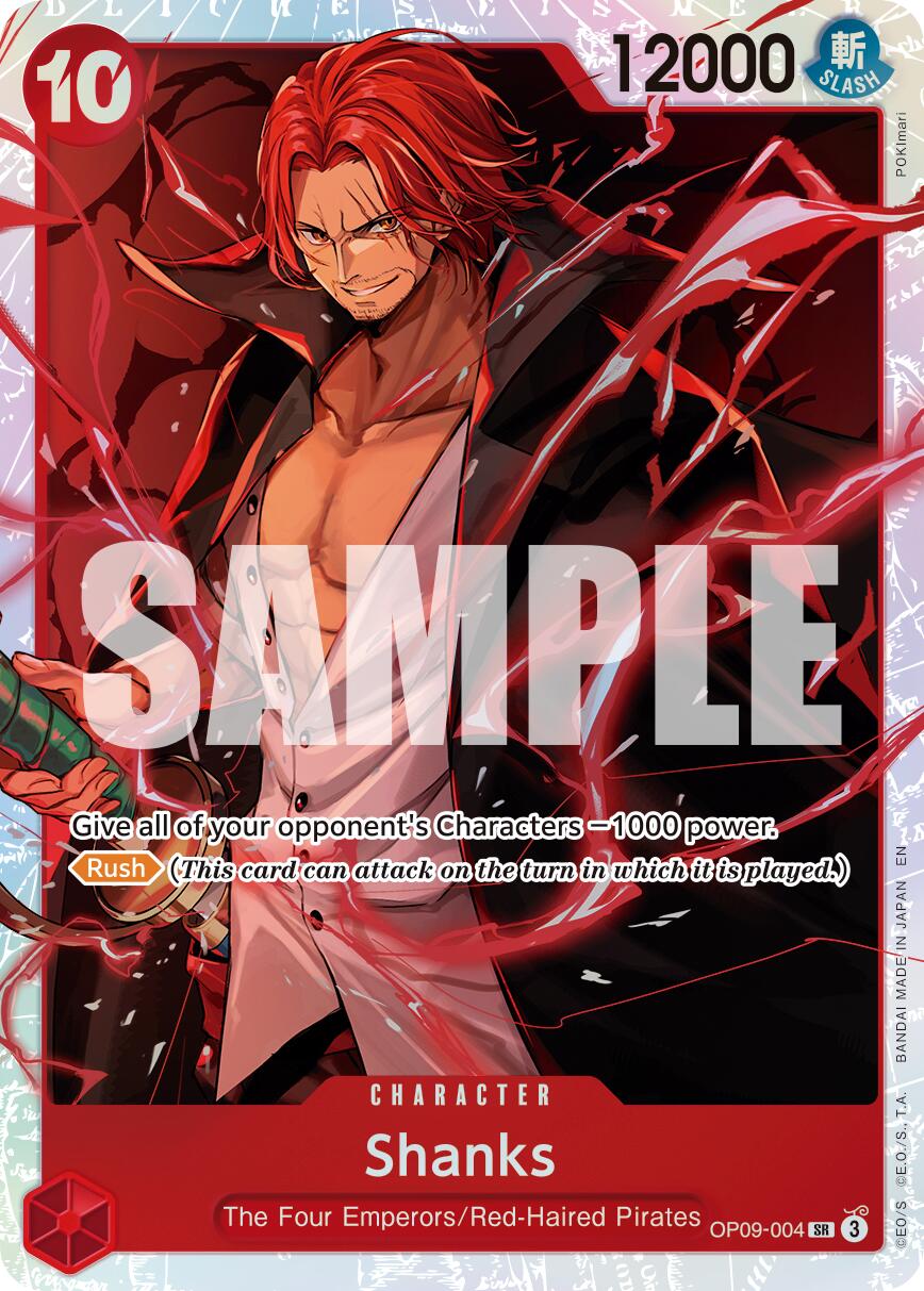 Shanks (OP09-004) (Reprint) [Premium Booster -The Best- Vol. 2] | Shuffle n Cut Hobbies & Games