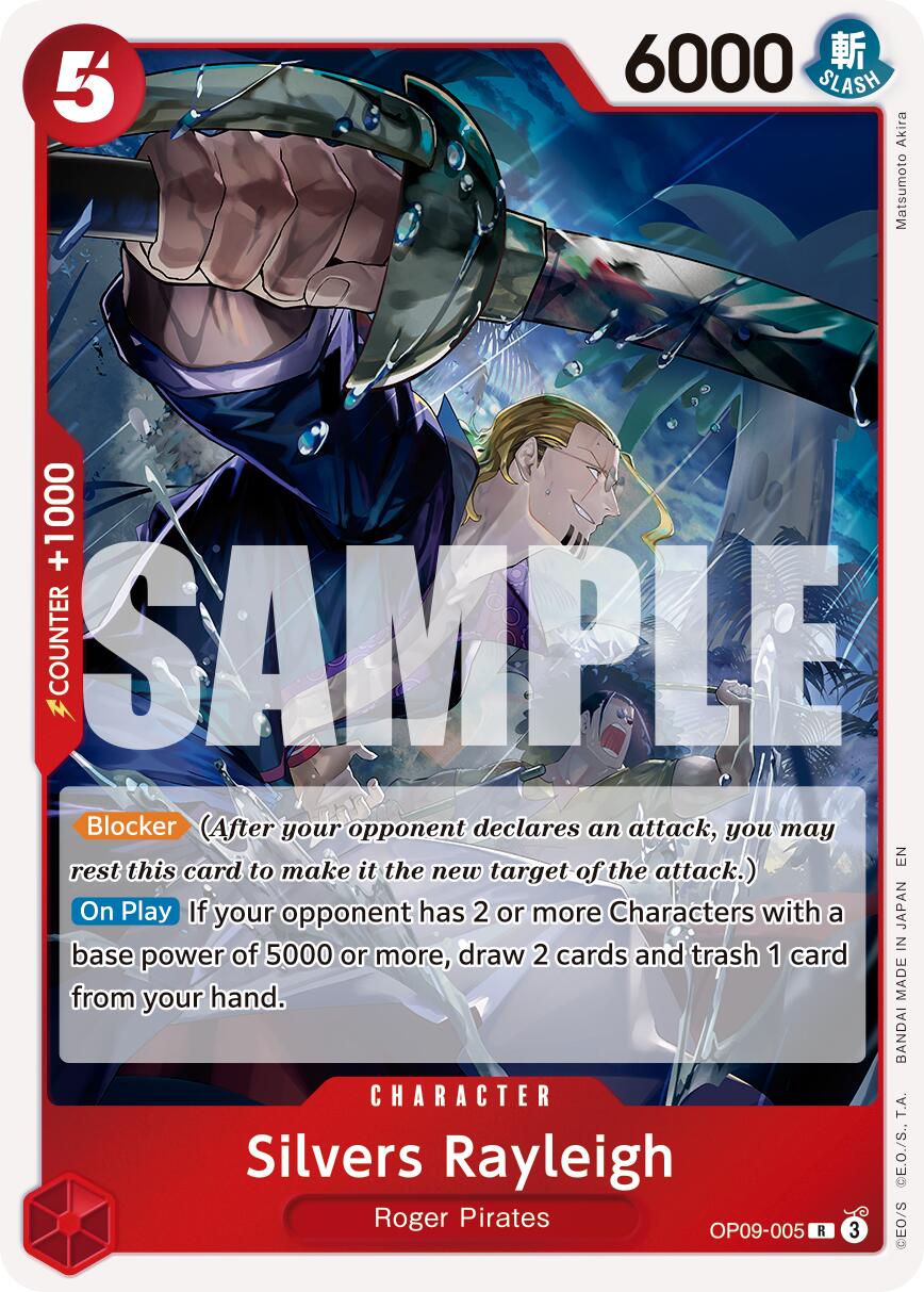 Silvers Rayleigh (OP09-005) (Reprint) [Premium Booster -The Best- Vol. 2] | Shuffle n Cut Hobbies & Games