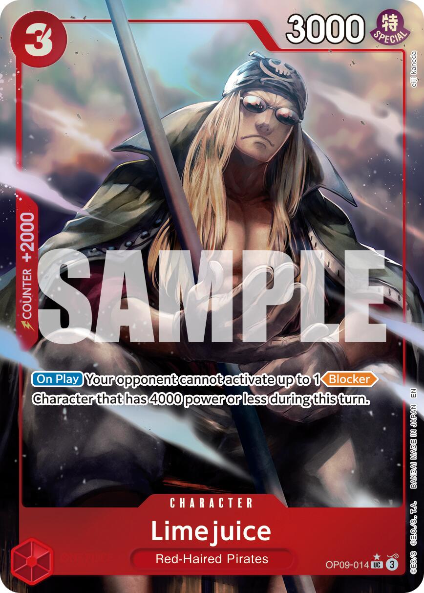 Limejuice (Alternate Art) [Premium Booster -The Best- Vol. 2] | Shuffle n Cut Hobbies & Games