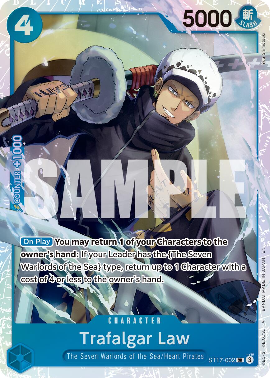 Trafalgar Law (ST17-002) (Reprint) [Premium Booster -The Best- Vol. 2] | Shuffle n Cut Hobbies & Games