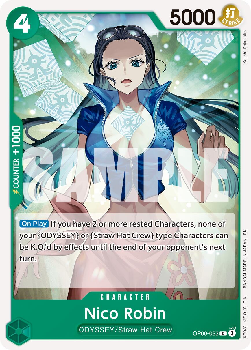 Nico Robin (OP09-033) (Reprint) [Premium Booster -The Best- Vol. 2] | Shuffle n Cut Hobbies & Games