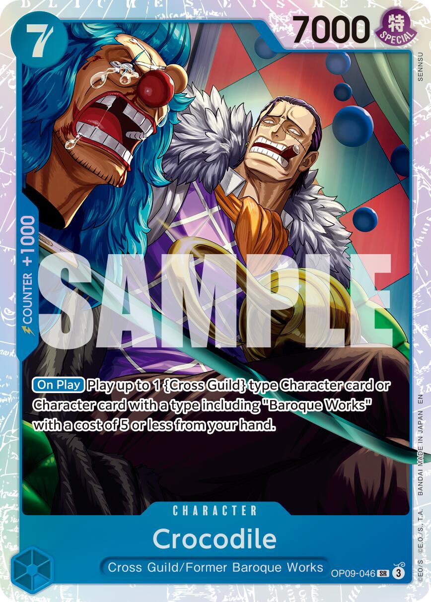 Crocodile (OP09-046) (Reprint) [Premium Booster -The Best- Vol. 2] | Shuffle n Cut Hobbies & Games