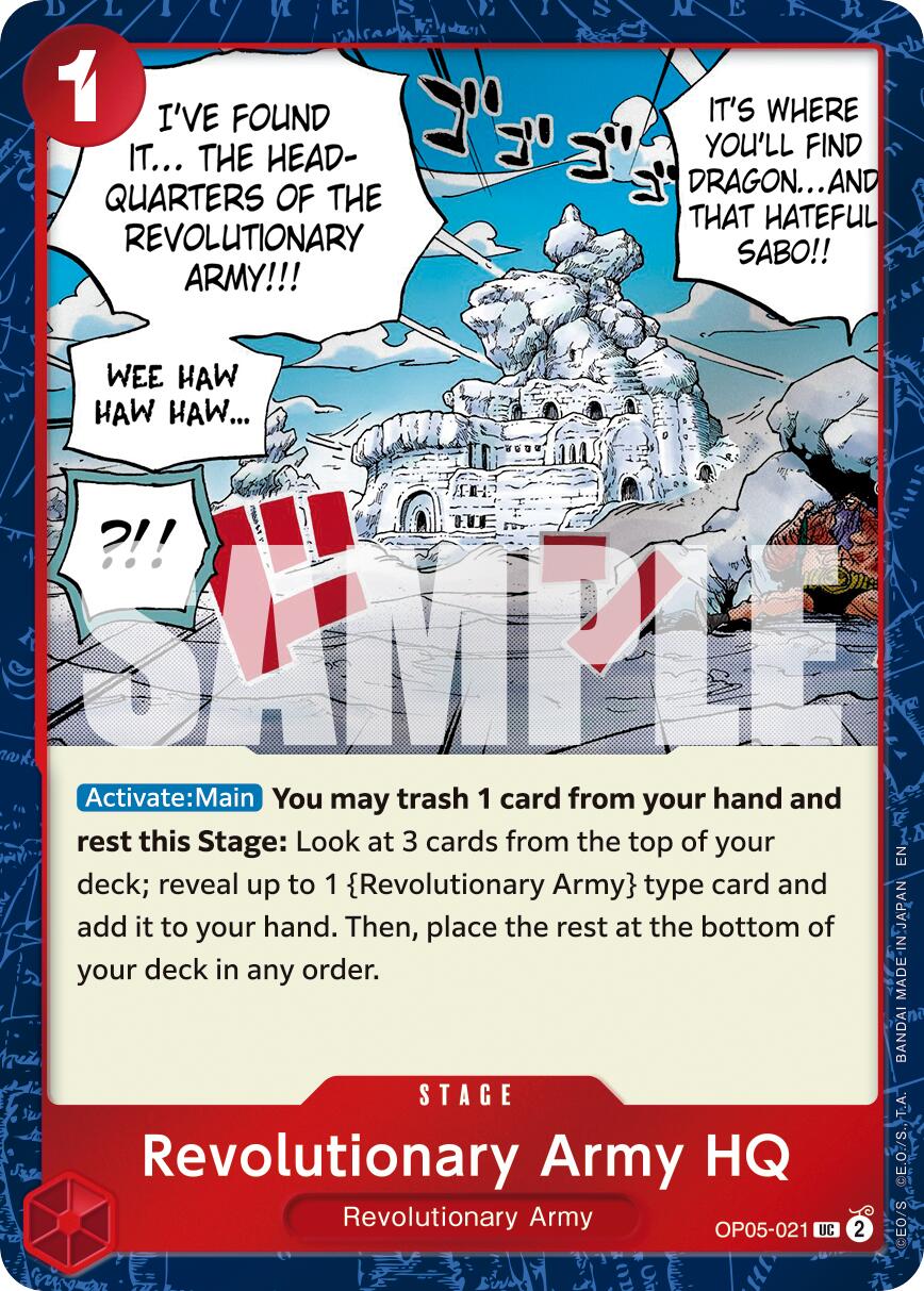 Revolutionary Army HQ (Pirate Foil) [Premium Booster -The Best- Vol. 2] | Shuffle n Cut Hobbies & Games