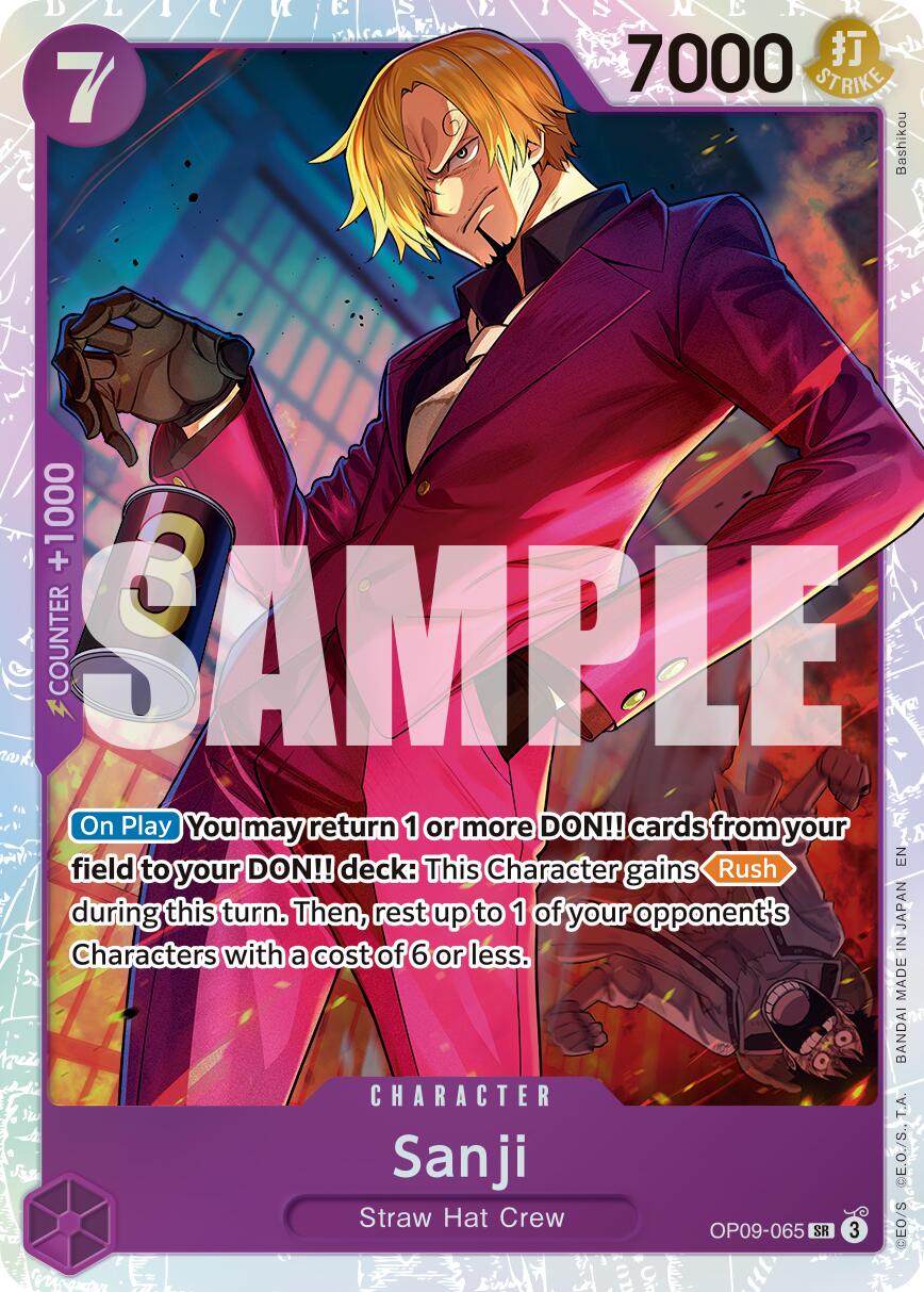 Sanji (OP09-065) (Reprint) [Premium Booster -The Best- Vol. 2] | Shuffle n Cut Hobbies & Games
