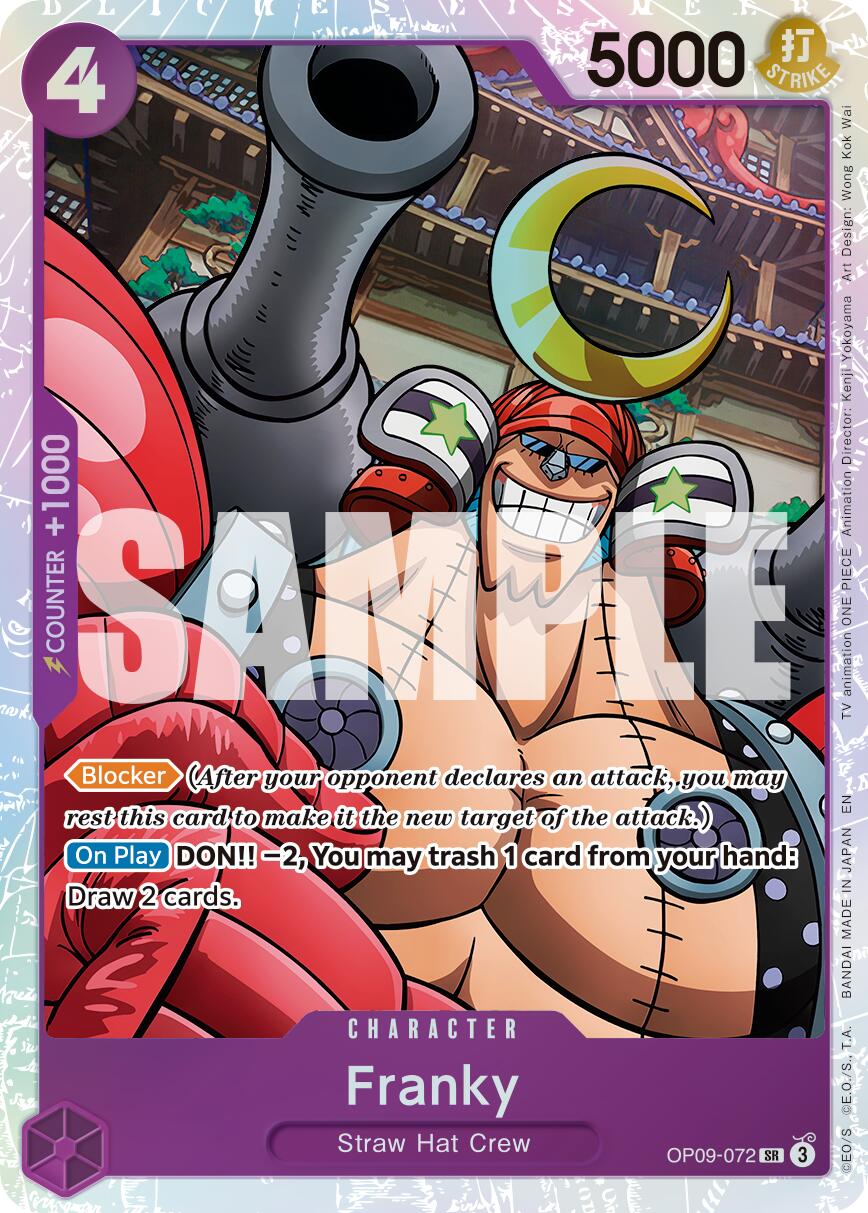 Franky (OP09-072) (Reprint) [Premium Booster -The Best- Vol. 2] | Shuffle n Cut Hobbies & Games