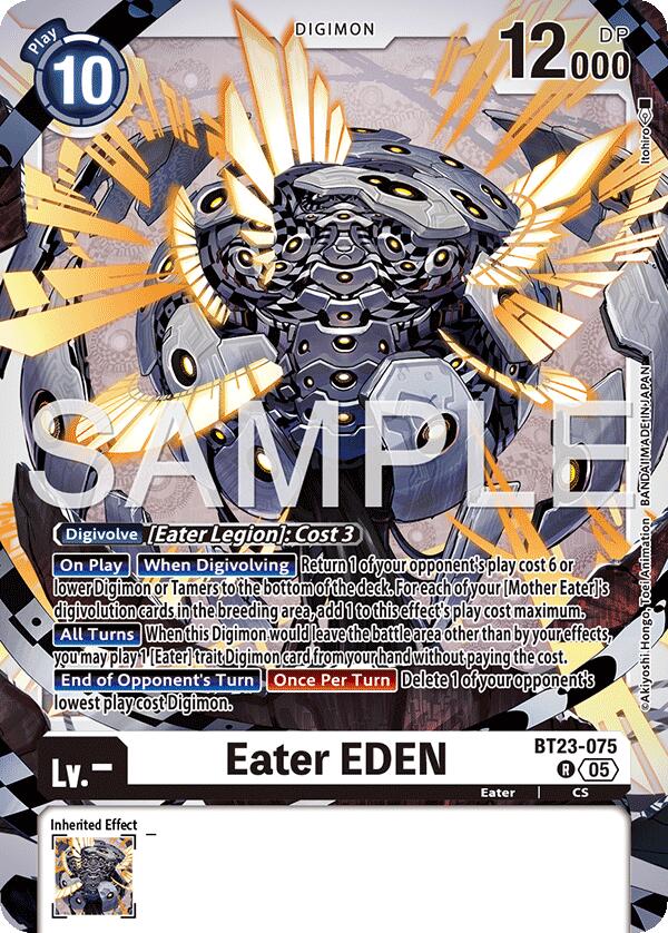 Eater EDEN [BT23-075] [Hackers' Slumber] | Shuffle n Cut Hobbies & Games