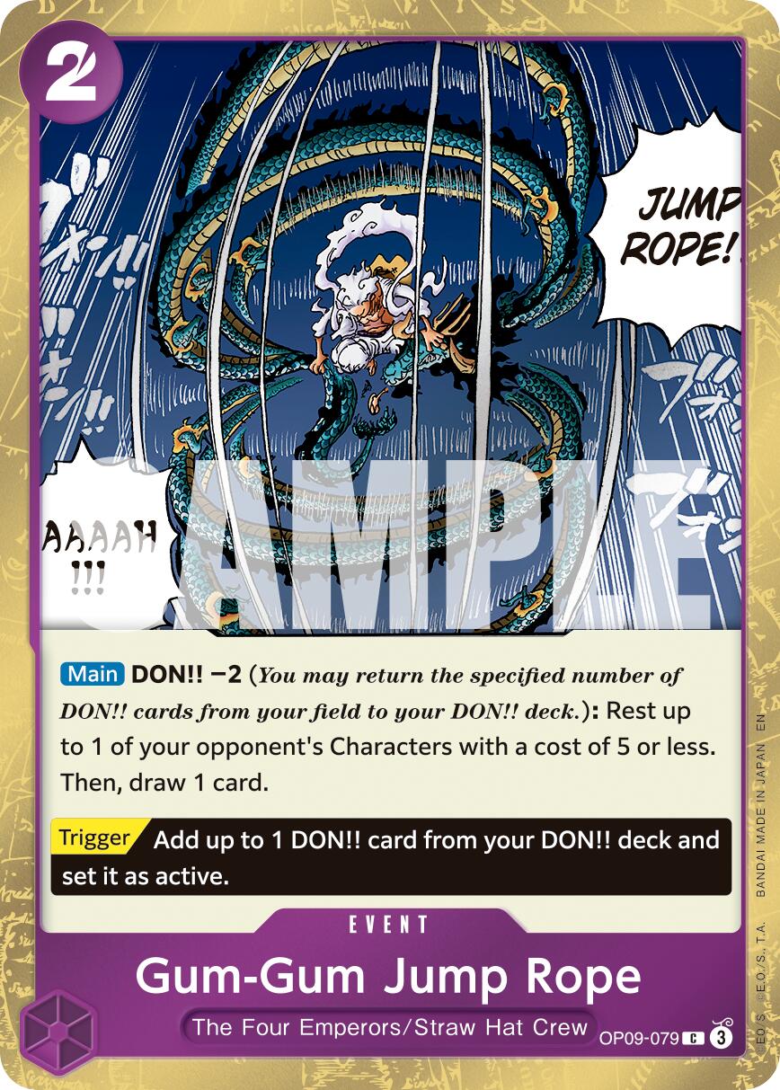 Gum-Gum Jump Rope (Pirate Foil) [Premium Booster -The Best- Vol. 2] | Shuffle n Cut Hobbies & Games