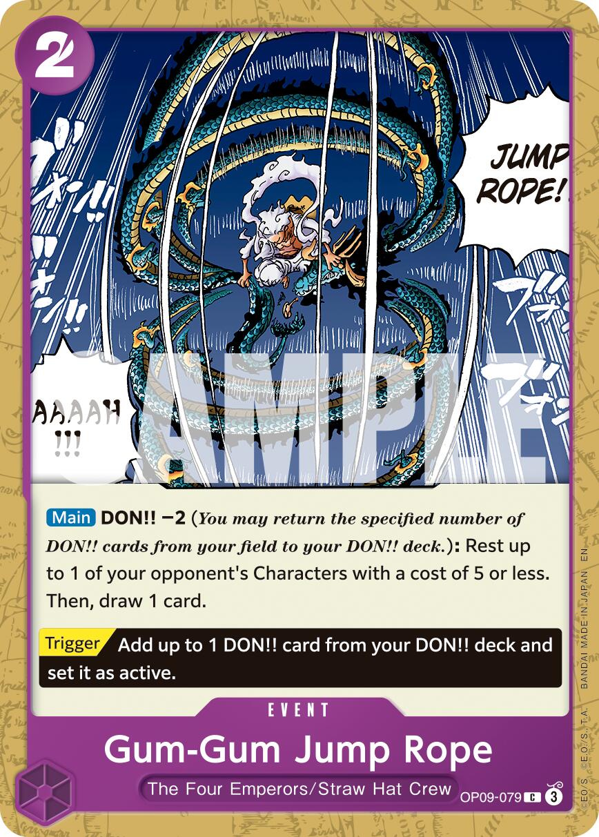 Gum-Gum Jump Rope (Reprint) [Premium Booster -The Best- Vol. 2] | Shuffle n Cut Hobbies & Games