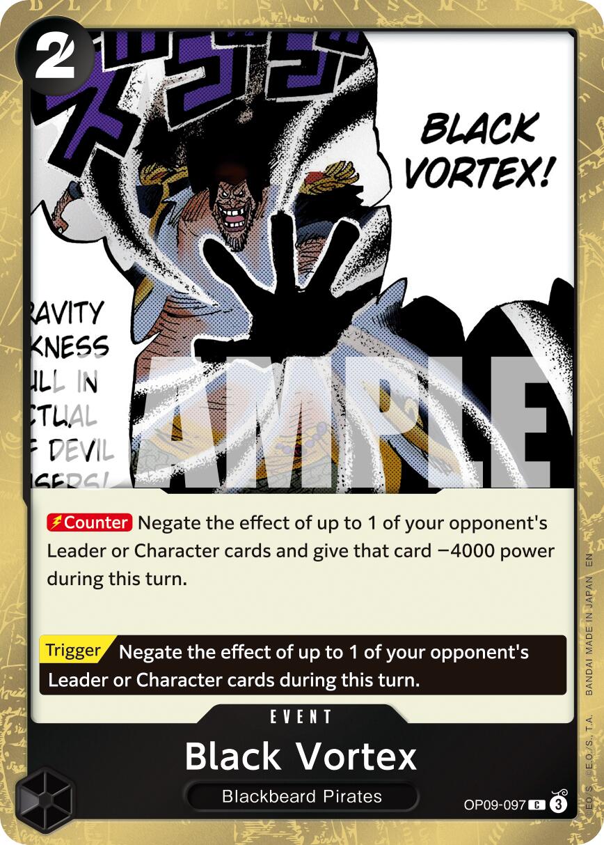 Black Vortex (Pirate Foil) [Premium Booster -The Best- Vol. 2] | Shuffle n Cut Hobbies & Games