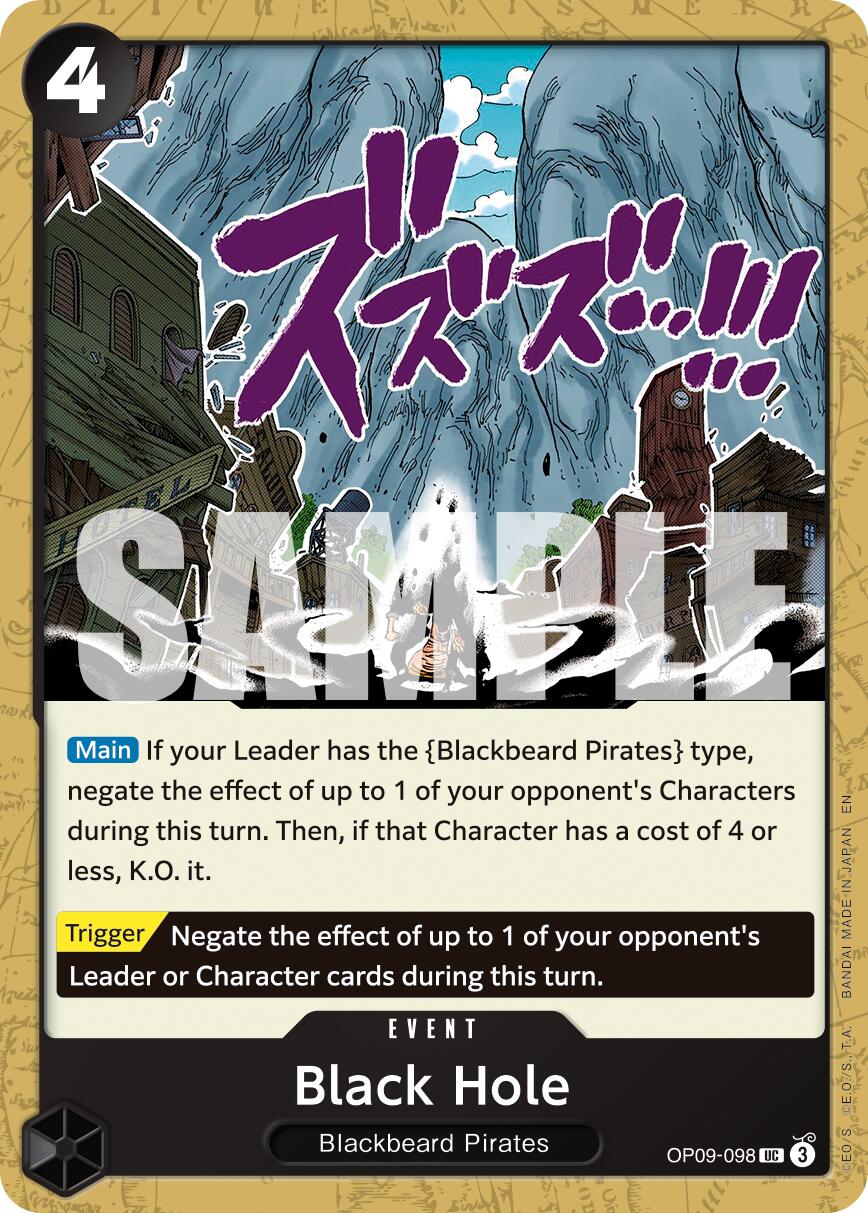 Black Hole (Reprint) [Premium Booster -The Best- Vol. 2] | Shuffle n Cut Hobbies & Games