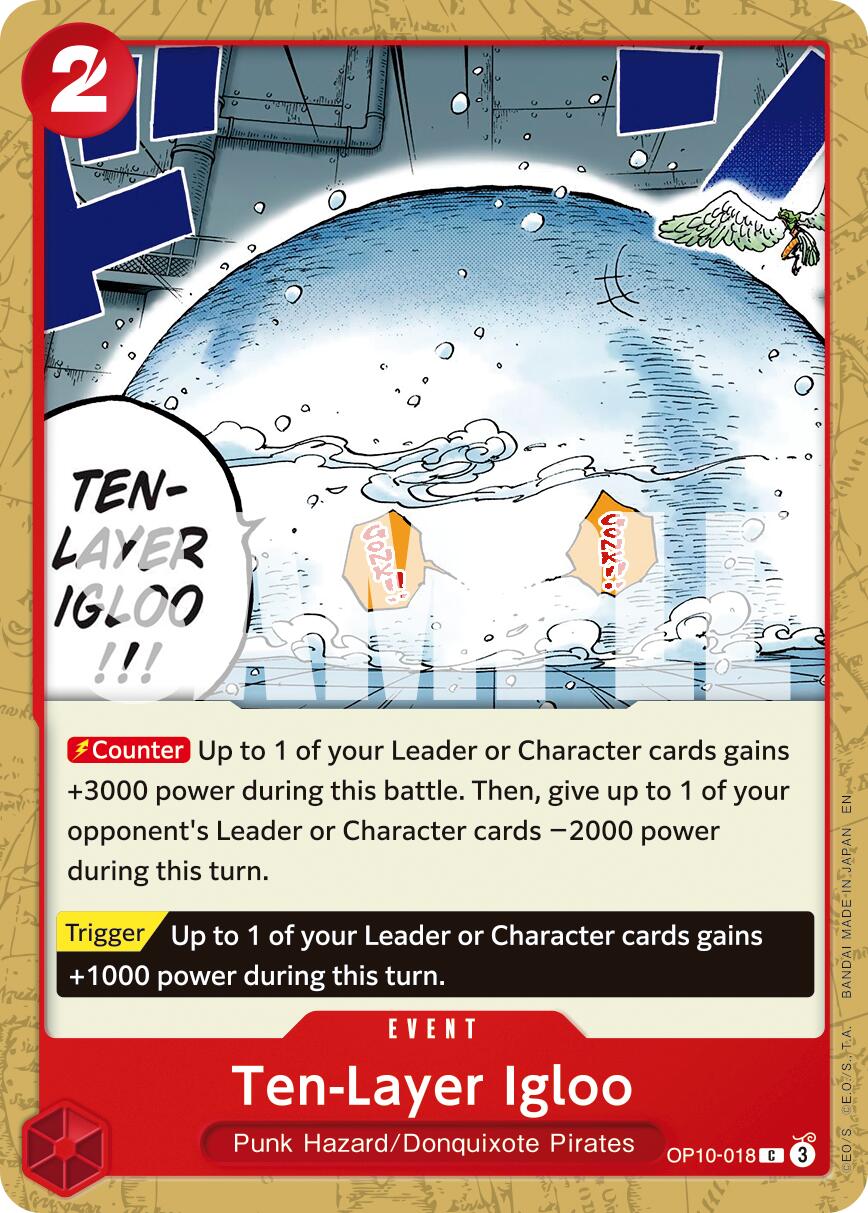 Ten-Layer Igloo (Reprint) [Premium Booster -The Best- Vol. 2] | Shuffle n Cut Hobbies & Games