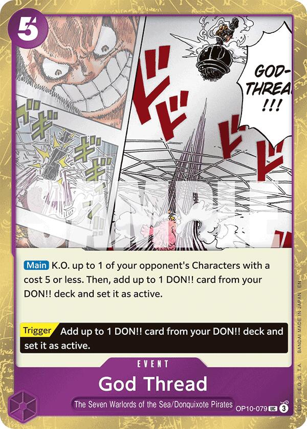 God Thread (Pirate Foil) [Premium Booster -The Best- Vol. 2] | Shuffle n Cut Hobbies & Games
