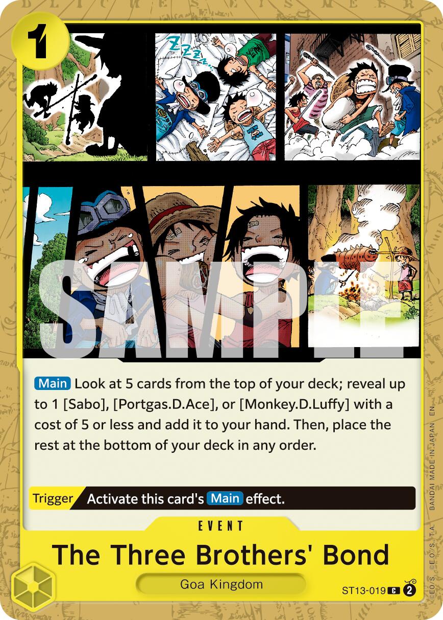 The Three Brothers' Bond (Reprint) [Premium Booster -The Best- Vol. 2] | Shuffle n Cut Hobbies & Games