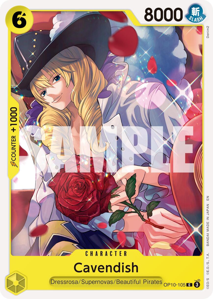 Cavendish (OP10-105) (Reprint) [Premium Booster -The Best- Vol. 2] | Shuffle n Cut Hobbies & Games
