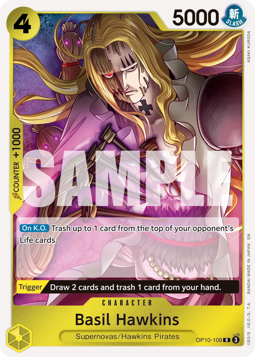 Basil Hawkins (OP10-109) (Reprint) [Premium Booster -The Best- Vol. 2] | Shuffle n Cut Hobbies & Games