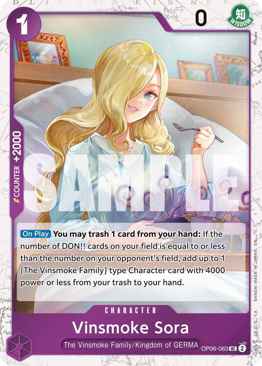 Vinsmoke Sora (Pirate Foil) [Premium Booster -The Best- Vol. 2] | Shuffle n Cut Hobbies & Games