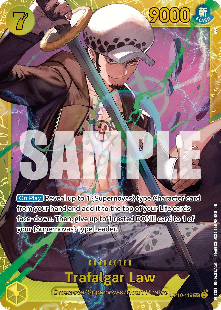 Trafalgar Law (OP10-119) (Reprint) [Premium Booster -The Best- Vol. 2] | Shuffle n Cut Hobbies & Games