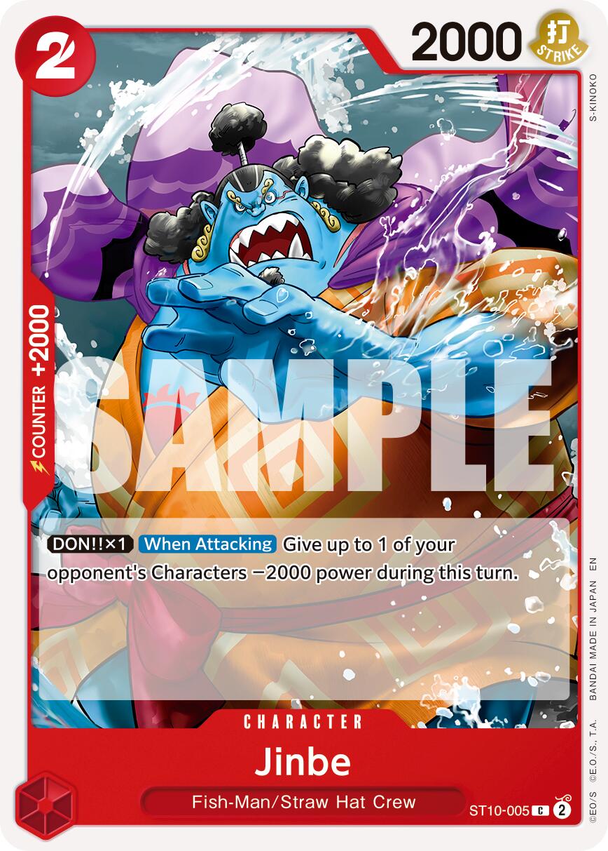 Jinbe (ST10-005) (Reprint) [Premium Booster -The Best- Vol. 2] | Shuffle n Cut Hobbies & Games