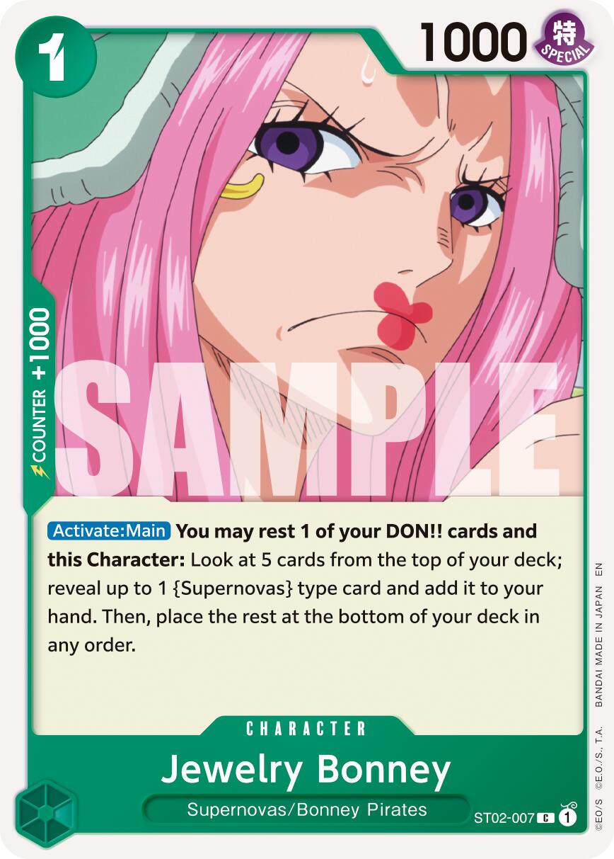 Jewelry Bonney (ST02-007) (Reprint) [Premium Booster -The Best- Vol. 2] | Shuffle n Cut Hobbies & Games