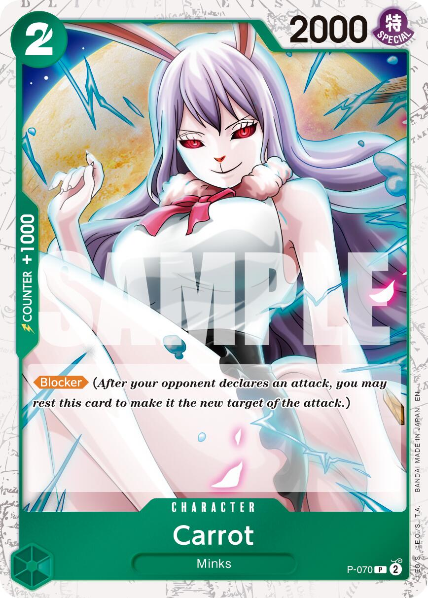 Carrot (P-070) (Pirate Foil) [Premium Booster -The Best- Vol. 2] | Shuffle n Cut Hobbies & Games