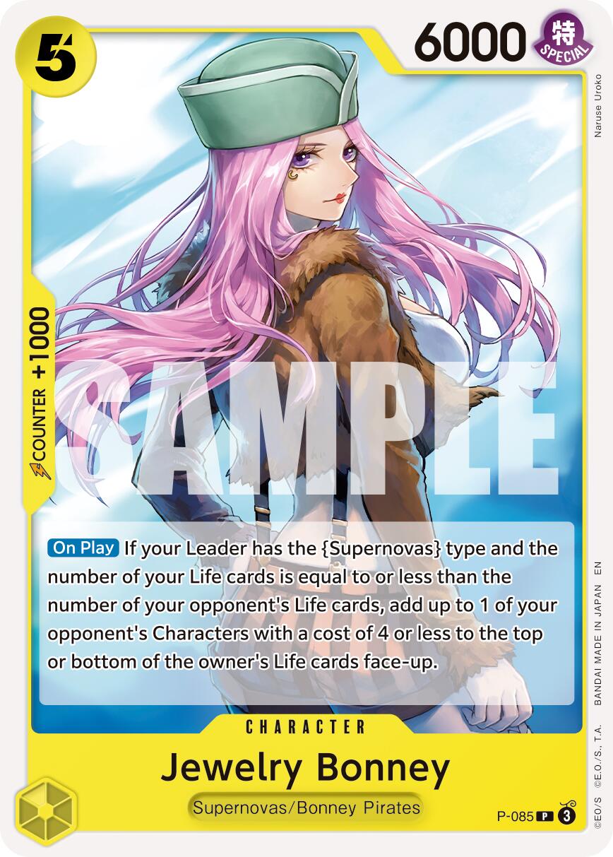 Jewelry Bonney (P-085) (Reprint) [Premium Booster -The Best- Vol. 2] | Shuffle n Cut Hobbies & Games