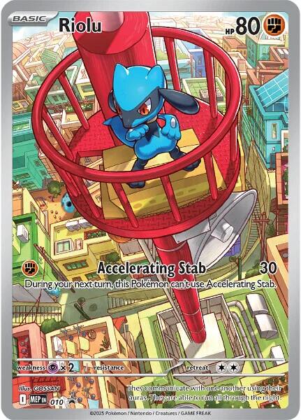 Riolu (010) [Mega Evolutions Promo] | Shuffle n Cut Hobbies & Games