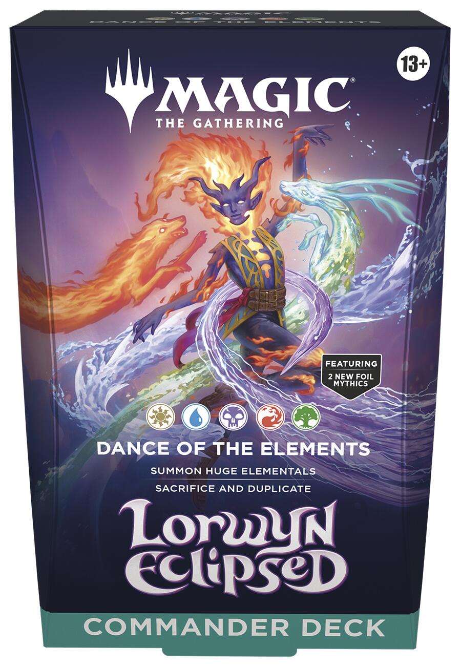 Lorwyn Eclipsed Commander Deck - Dance of the Elements | Shuffle n Cut Hobbies & Games