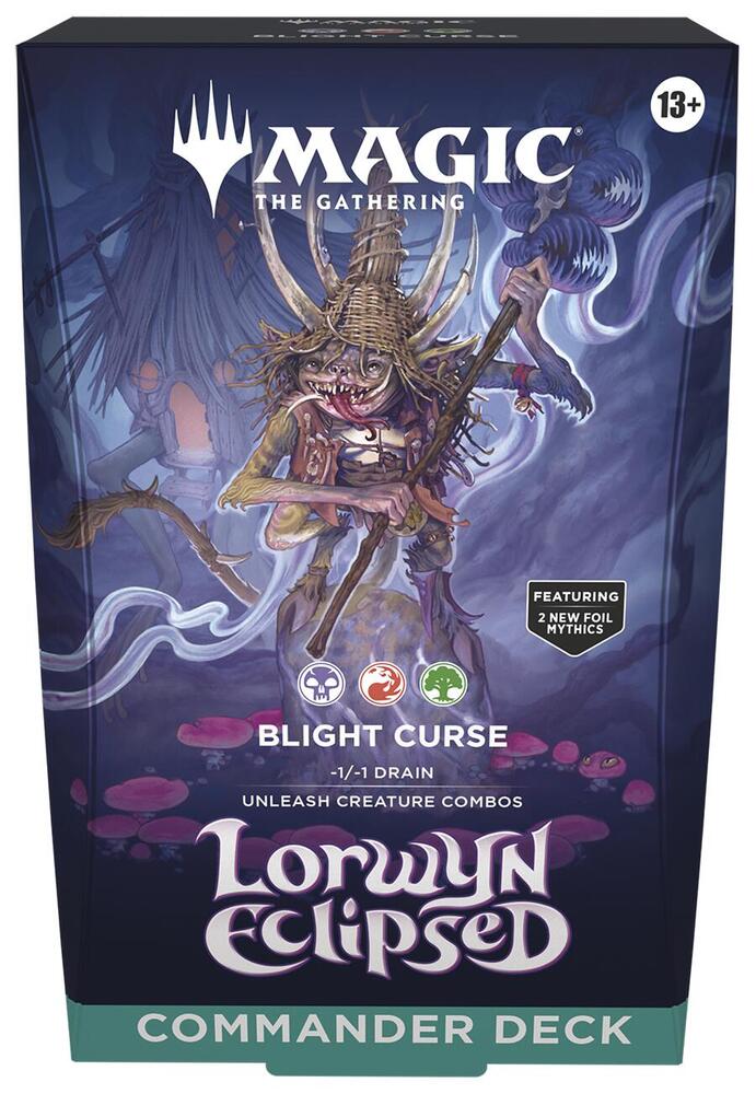 MTG Lorwyn Eclipsed - Commander Deck Blight Curse | Shuffle n Cut Hobbies & Games