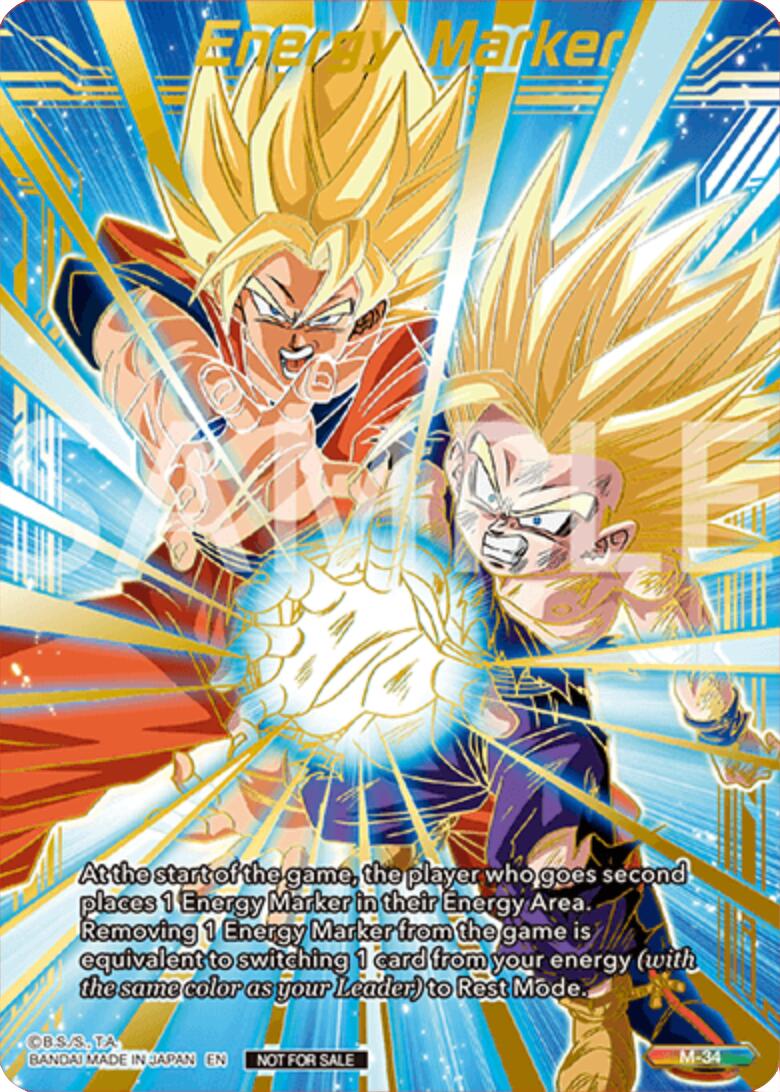 Energy Marker (M-34) (M-34) [Tournament Promotion Cards] | Shuffle n Cut Hobbies & Games