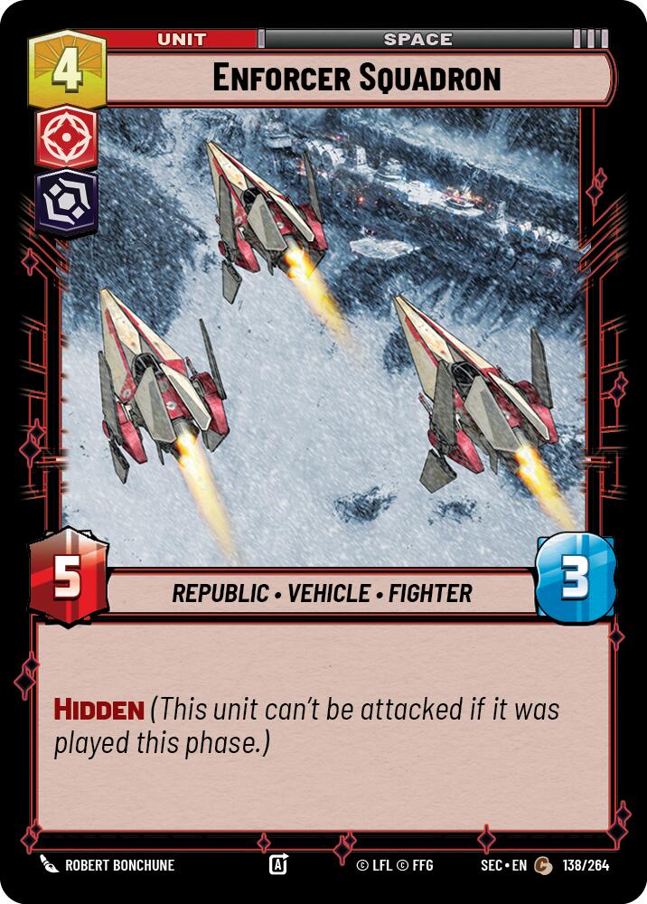 Enforcer Squadron (138/264) (138/264) [Secrets of Power] | Shuffle n Cut Hobbies & Games