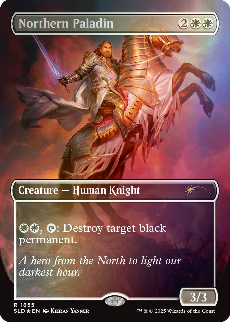 Northern Paladin (Rainbow Foil) [Secret Lair Drop Series] | Shuffle n Cut Hobbies & Games