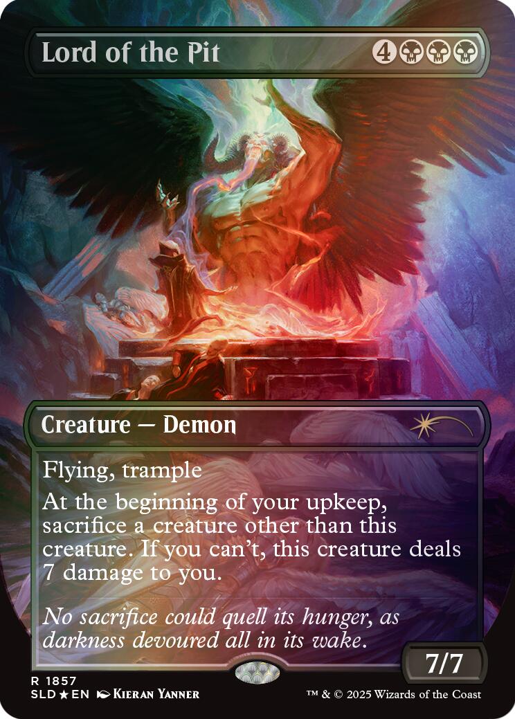 Lord of the Pit (Rainbow Foil) [Secret Lair Drop Series] | Shuffle n Cut Hobbies & Games