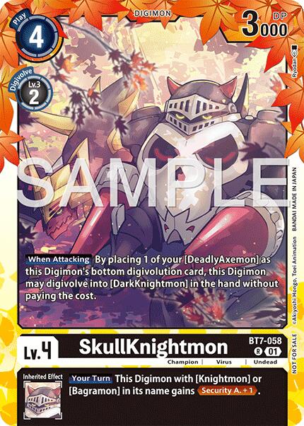 SkullKnightmon [BT7-058] (Regulation Battle Vol. 3 Winner) [Next Adventure] | Shuffle n Cut Hobbies & Games