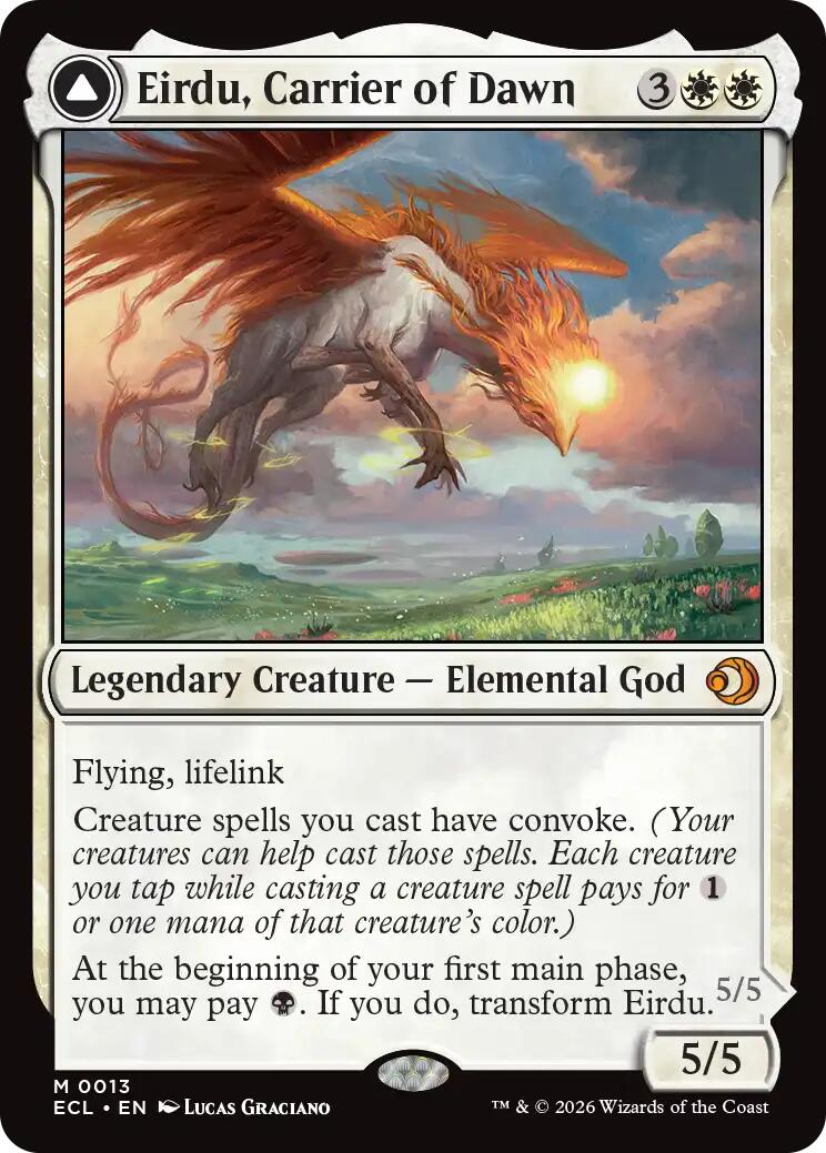 Eirdu, Carrier of Dawn [Lorwyn Eclipsed] | Shuffle n Cut Hobbies & Games