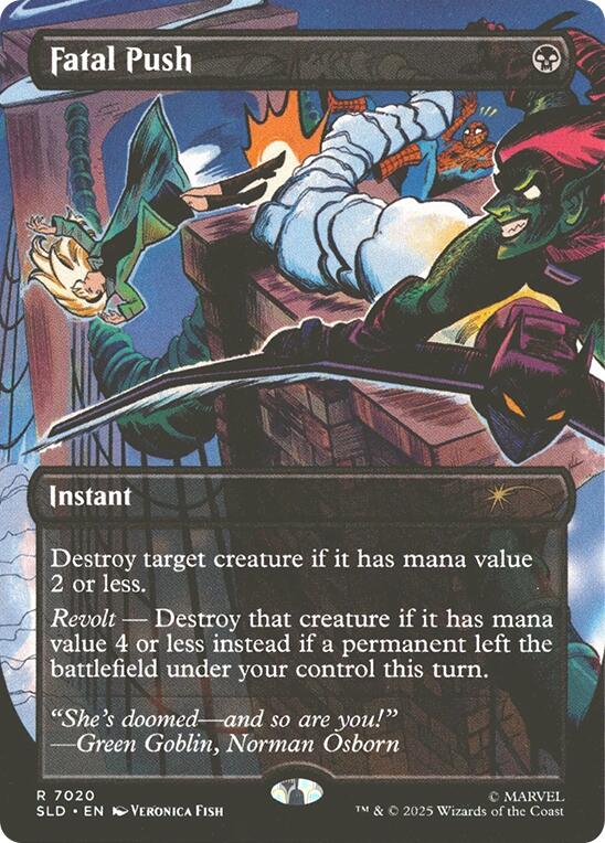 Fatal Push (7020) [Secret Lair Drop Series] | Shuffle n Cut Hobbies & Games