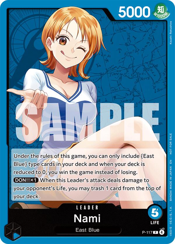 Nami (P-117) [One Piece Promotion Cards] | Shuffle n Cut Hobbies & Games