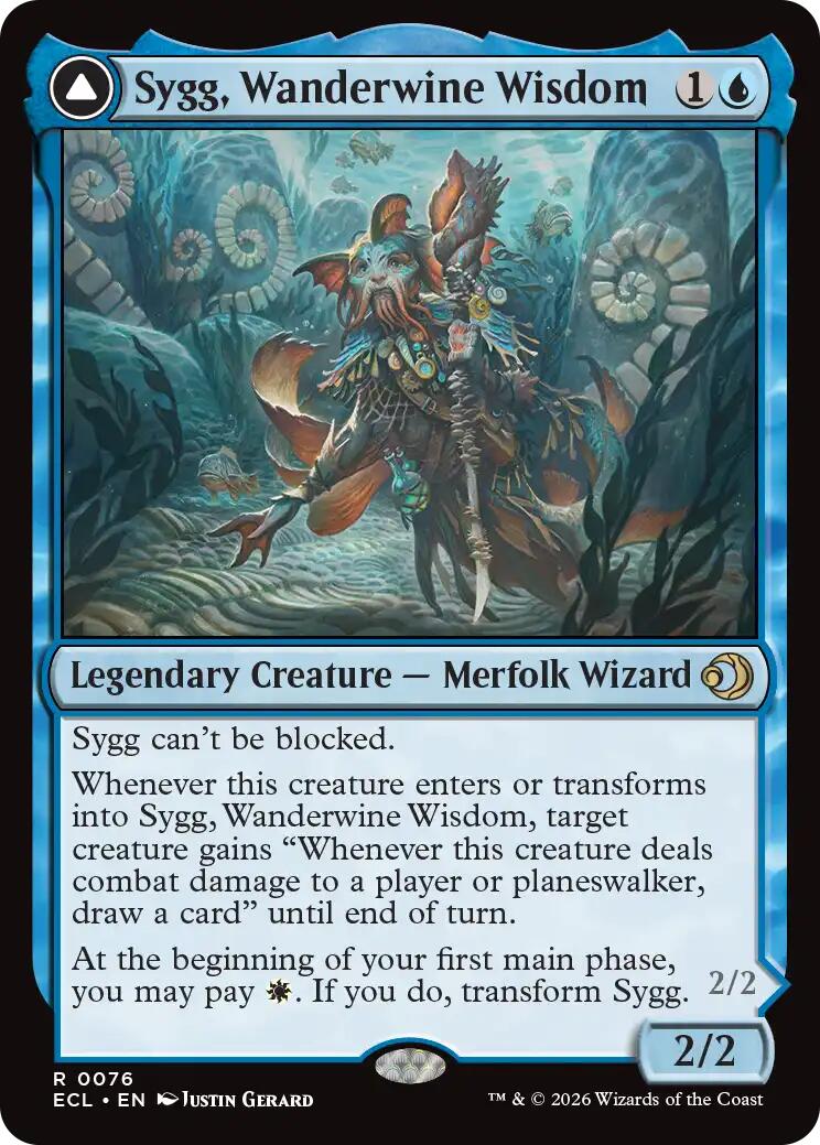 Sygg, Wanderwine Wisdom [Lorwyn Eclipsed] | Shuffle n Cut Hobbies & Games